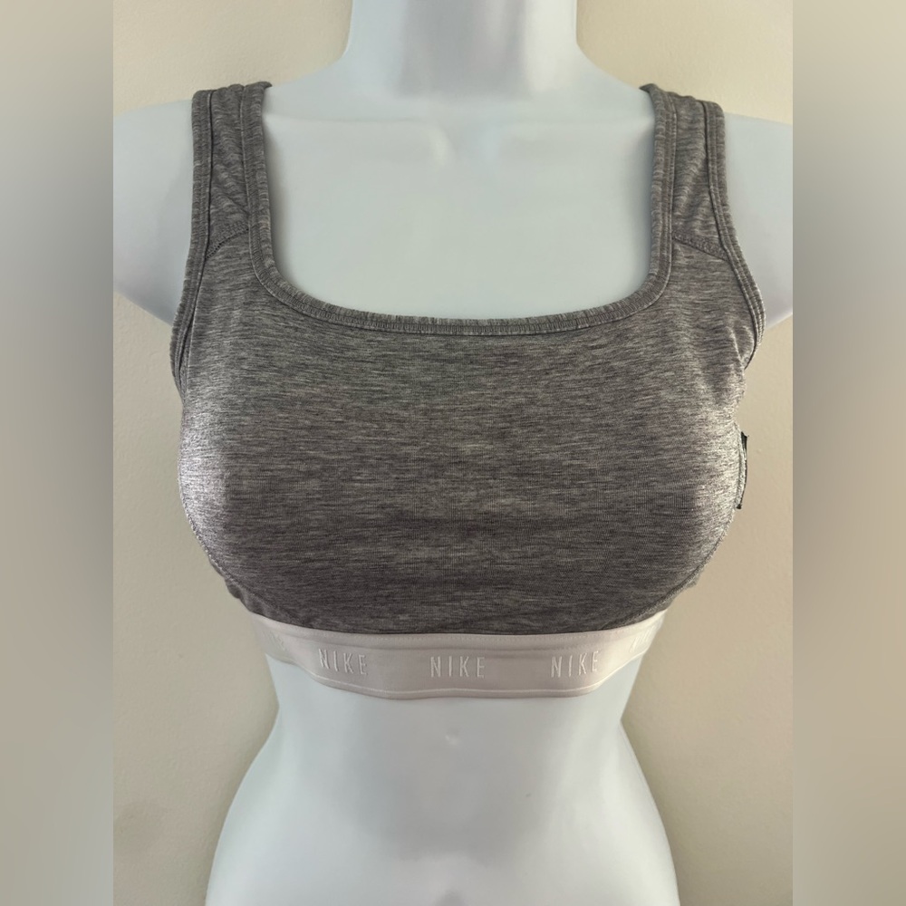 Nike Women's Heather Gray Sports Bra